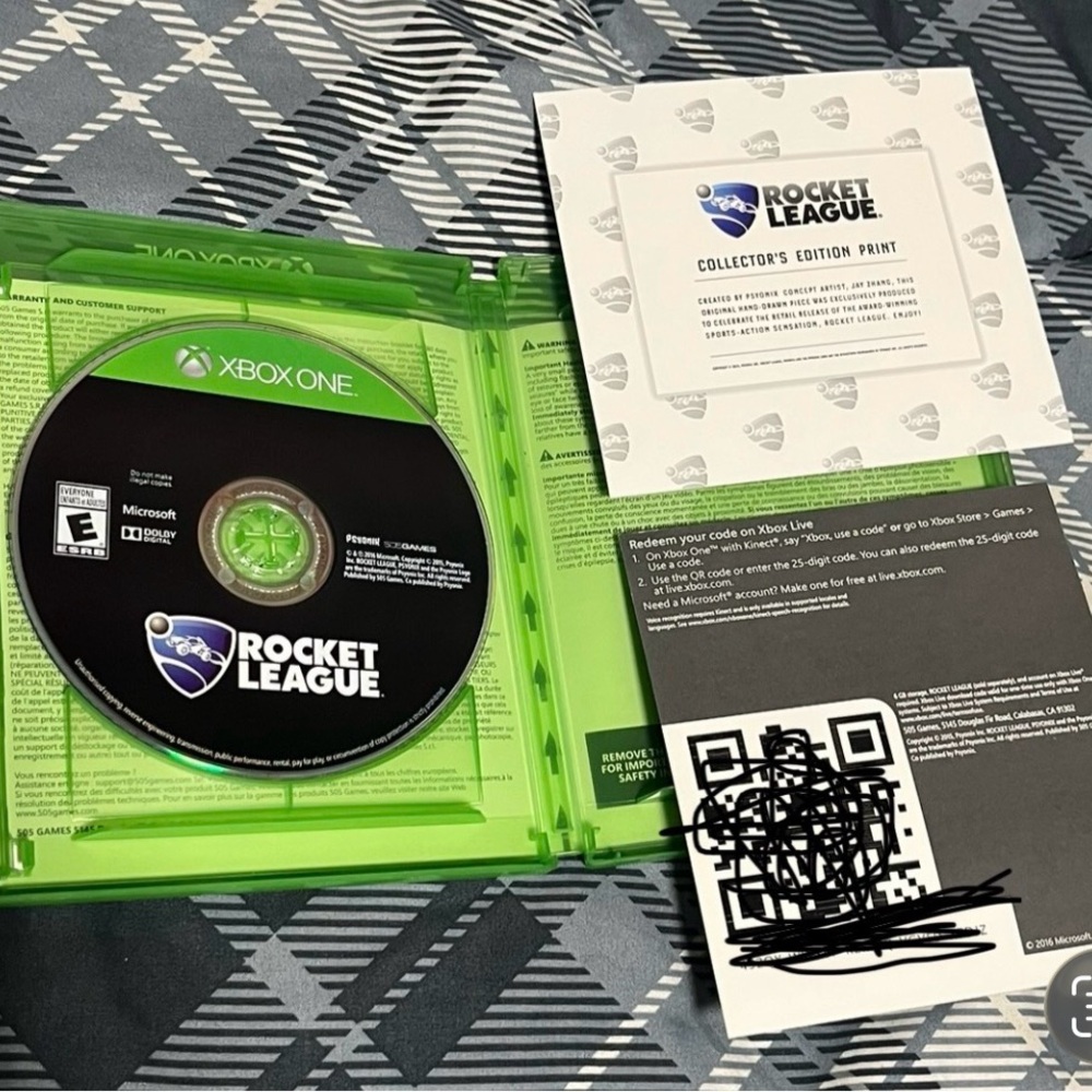 Rocket League Xbox One Digital Game - Green Case